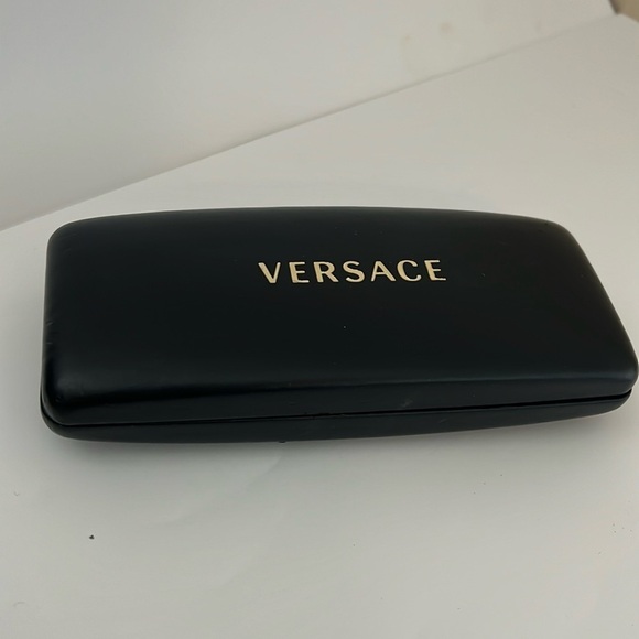 Versace Black Clamshell Eyewear Case - Picture 1 of 6